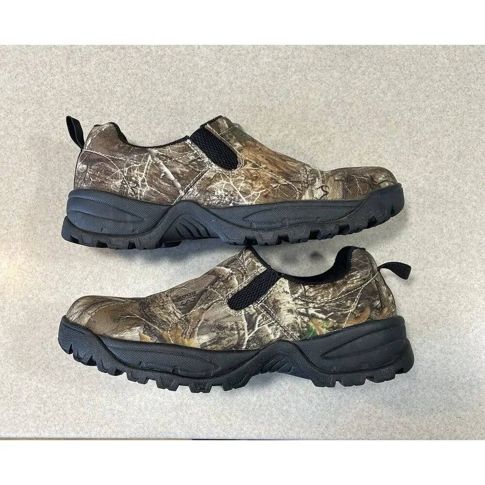 Cascade Outdoor Gear Slip On Shoes Men’s Size 9 Camo Real Tree Rugged Outdoor